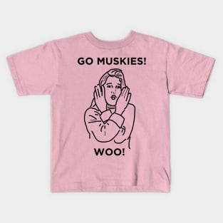 Go Muskies! Kids T-Shirt